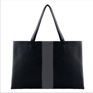 🖤 Vince Camuto Faux Leather Luck Tote Bag NEW